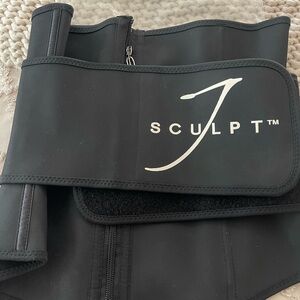 New XL J Sculpt Black Waist Trainer